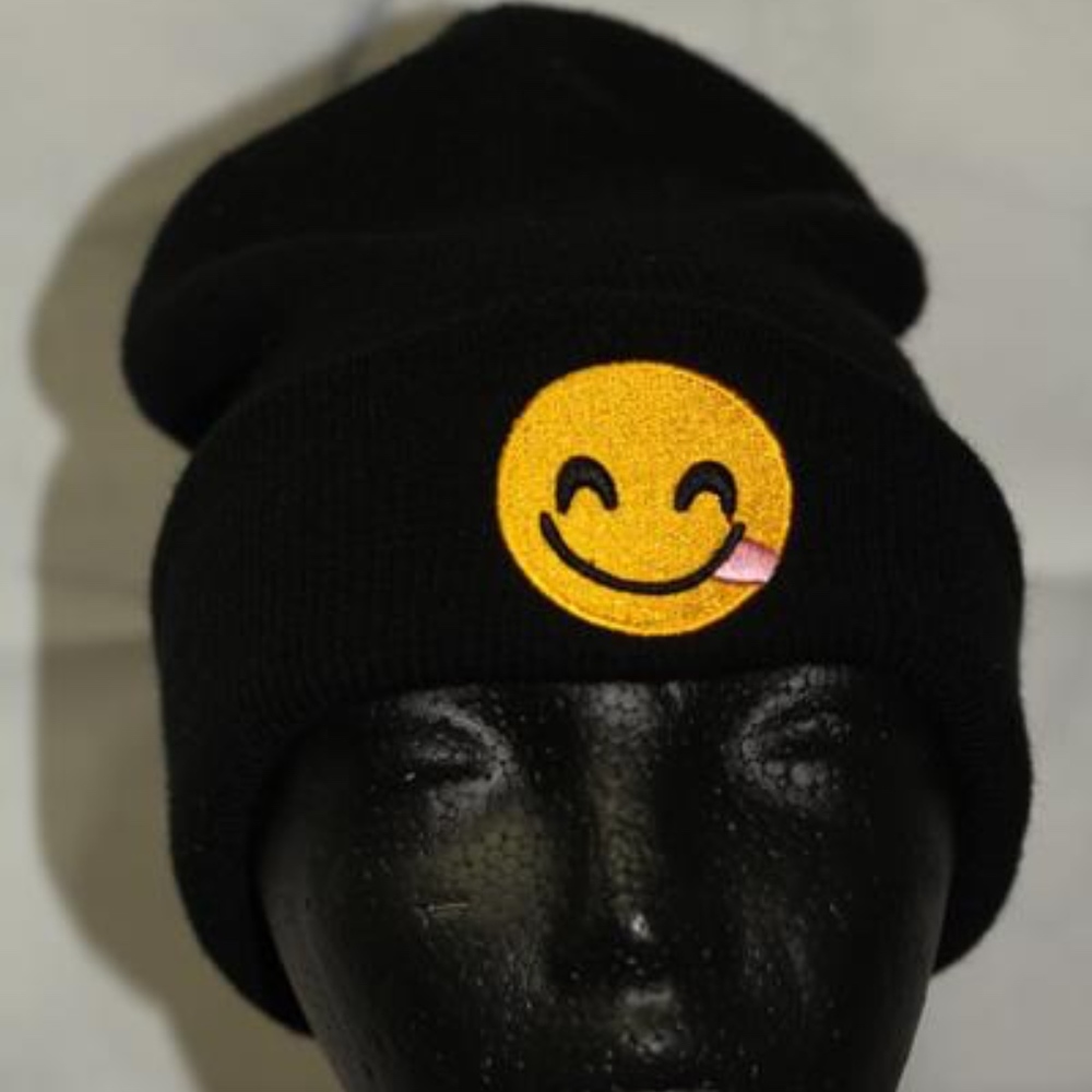 90's Emojis Black Scully